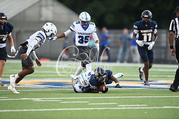 Region 5AAAAAA Wheeler vs Region 3AAAAAA Campbell in Friday Night Football Action