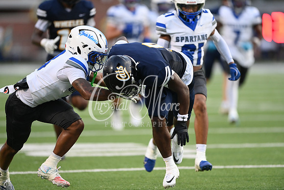 Region 5AAAAAA Wheeler vs Region 3AAAAAA Campbell in Friday Night Football Action