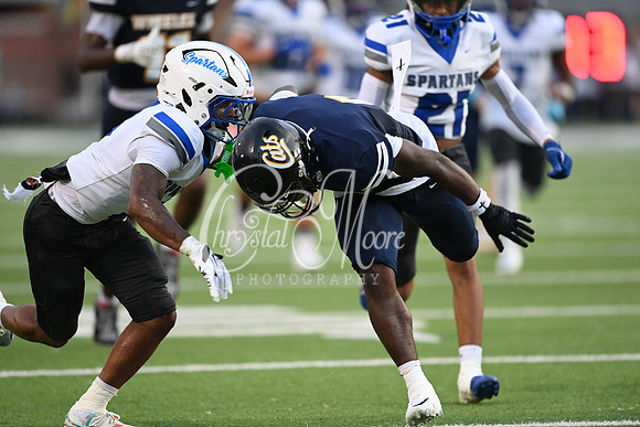 Region 5AAAAAA Wheeler vs Region 3AAAAAA Campbell in Friday Night Football Action