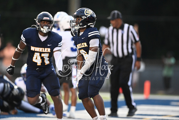 Region 5AAAAAA Wheeler vs Region 3AAAAAA Campbell in Friday Night Football Action