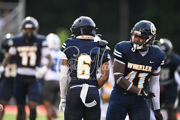Region 5AAAAAA Wheeler vs Region 3AAAAAA Campbell in Friday Night Football Action