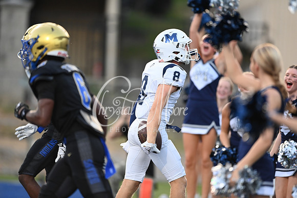 Jackson Nesmith, Senior (8) during Region 3AAAAAAA McEachern vs Region 5AAAAAAA Marietta matchup on September 4, 2026