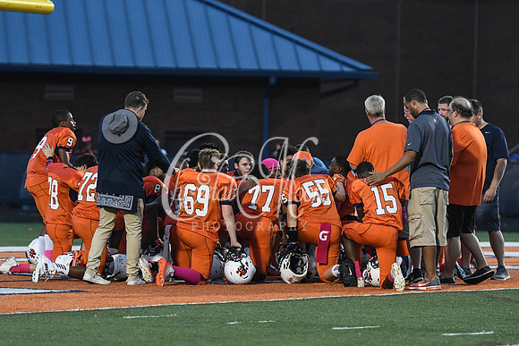 North Cobb Class of 2023 during 8th Grade North Cobb game vs McEachern