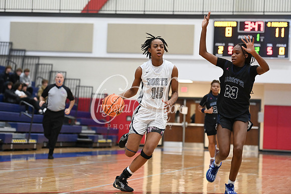 6A Marietta vs 6A North Paulding during Region 5 semi-finals girls basketball tournament