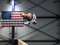 Class of 2023 Gymnast, Amber Lowe, gymnast with Atlanta North Star Gymnastics during gymnastics meet