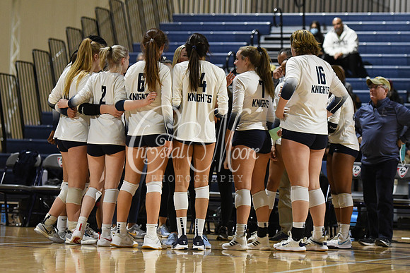 Pace Academy vs Gordon Lee High School during 2021 GHSA State 2A-1A Public Volleyball State Championship