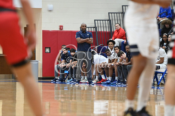 6A Wheeler vs 6A Cherokee during region 5 semi-finals boys basketball tournament