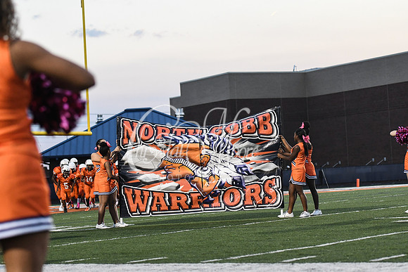 North Cobb Class of 2023 during 8th Grade North Cobb game vs McEachern