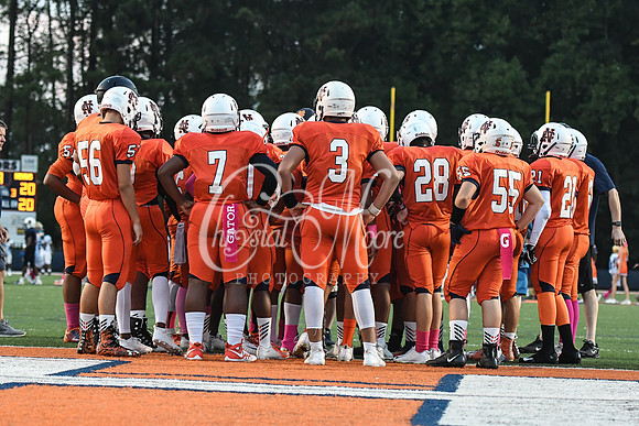 North Cobb Class of 2023 during 8th Grade North Cobb game vs McEachern