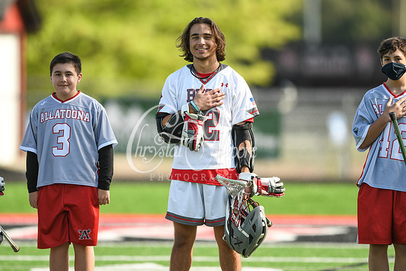 Varsity Allatoona Lacrosse Youth Night with Varsity Men vs. Dalton and Varsity Women vs. Walton.