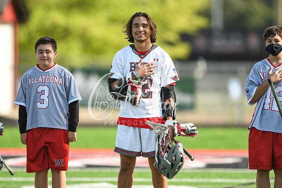 Varsity Allatoona Lacrosse Youth Night with Varsity Men vs. Dalton and Varsity Women vs. Walton.