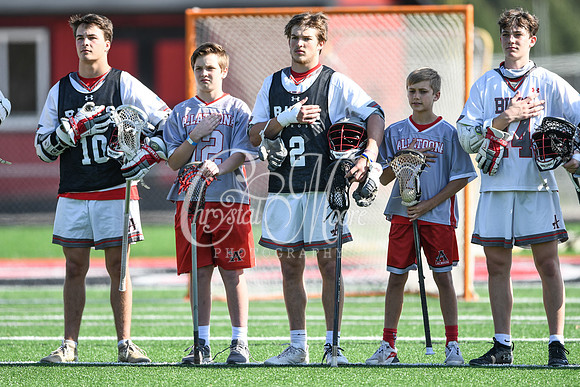 Varsity Allatoona Lacrosse Youth Night with Varsity Men vs. Dalton and Varsity Women vs. Walton.