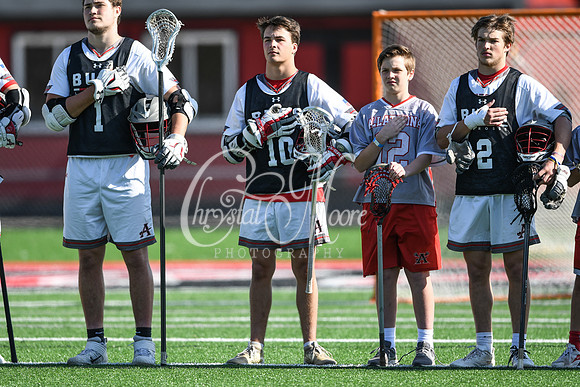 Varsity Allatoona Lacrosse Youth Night with Varsity Men vs. Dalton and Varsity Women vs. Walton.