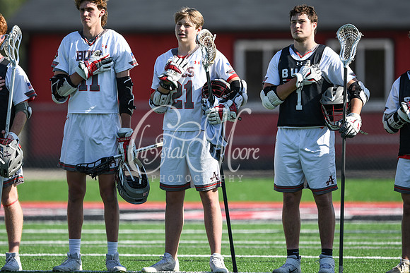 Varsity Allatoona Lacrosse Youth Night with Varsity Men vs. Dalton and Varsity Women vs. Walton.