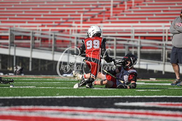 Varsity Allatoona Lacrosse Youth Night with Varsity Men vs. Dalton and Varsity Women vs. Walton.