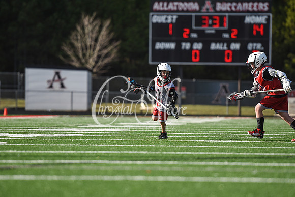 Varsity Allatoona Lacrosse Youth Night with Varsity Men vs. Dalton and Varsity Women vs. Walton.