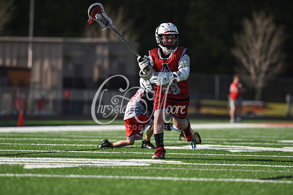 Varsity Allatoona Lacrosse Youth Night with Varsity Men vs. Dalton and Varsity Women vs. Walton.