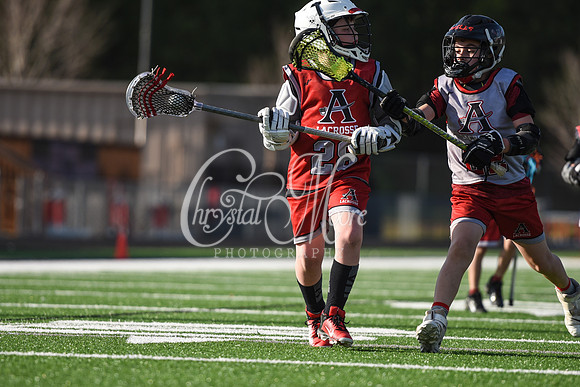 Varsity Allatoona Lacrosse Youth Night with Varsity Men vs. Dalton and Varsity Women vs. Walton.