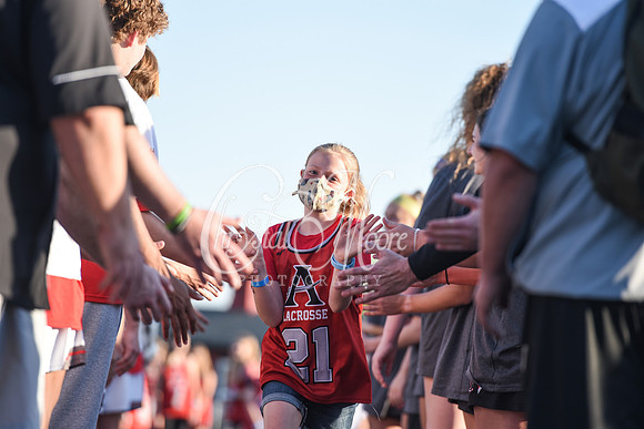 Varsity Allatoona Lacrosse Youth Night with Varsity Men vs. Dalton and Varsity Women vs. Walton.