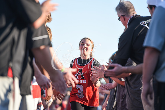 Varsity Allatoona Lacrosse Youth Night with Varsity Men vs. Dalton and Varsity Women vs. Walton.
