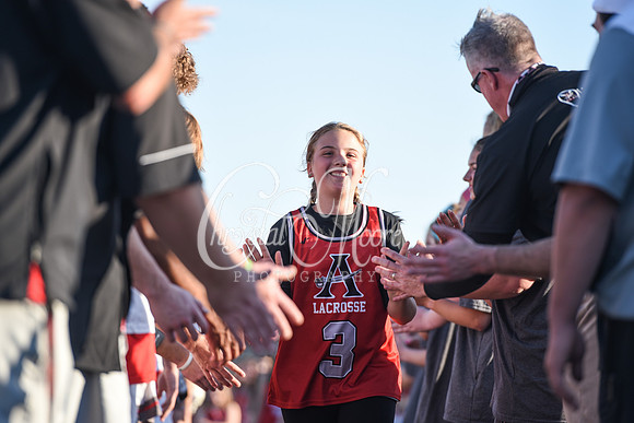 Varsity Allatoona Lacrosse Youth Night with Varsity Men vs. Dalton and Varsity Women vs. Walton.