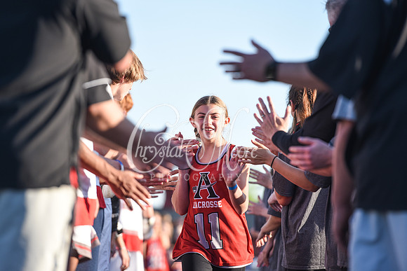 Varsity Allatoona Lacrosse Youth Night with Varsity Men vs. Dalton and Varsity Women vs. Walton.