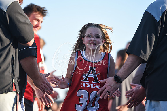 Varsity Allatoona Lacrosse Youth Night with Varsity Men vs. Dalton and Varsity Women vs. Walton.
