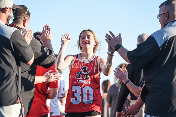 Varsity Allatoona Lacrosse Youth Night with Varsity Men vs. Dalton and Varsity Women vs. Walton.