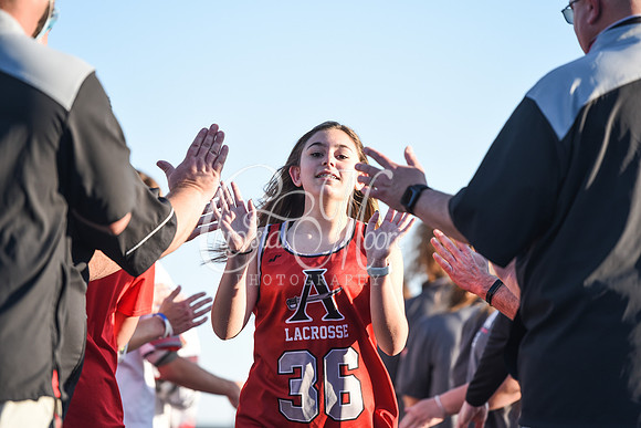Varsity Allatoona Lacrosse Youth Night with Varsity Men vs. Dalton and Varsity Women vs. Walton.