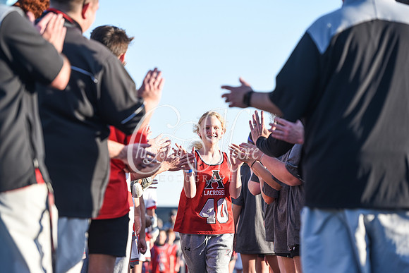 Varsity Allatoona Lacrosse Youth Night with Varsity Men vs. Dalton and Varsity Women vs. Walton.