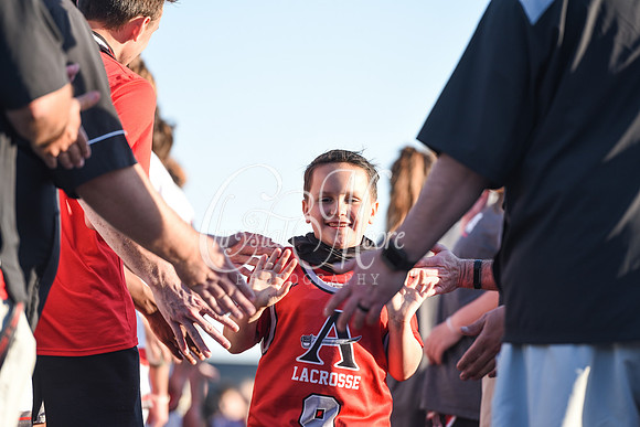 Varsity Allatoona Lacrosse Youth Night with Varsity Men vs. Dalton and Varsity Women vs. Walton.
