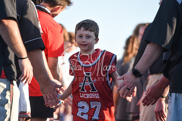 Varsity Allatoona Lacrosse Youth Night with Varsity Men vs. Dalton and Varsity Women vs. Walton.