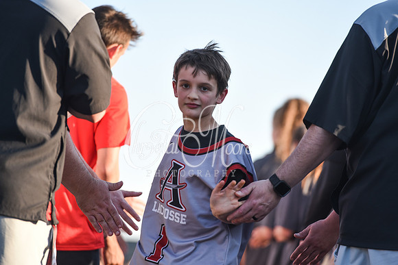 Varsity Allatoona Lacrosse Youth Night with Varsity Men vs. Dalton and Varsity Women vs. Walton.