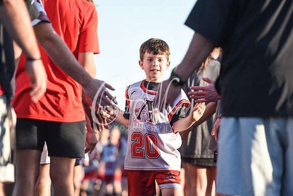 Varsity Allatoona Lacrosse Youth Night with Varsity Men vs. Dalton and Varsity Women vs. Walton.
