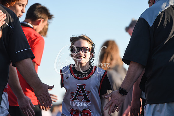 Varsity Allatoona Lacrosse Youth Night with Varsity Men vs. Dalton and Varsity Women vs. Walton.