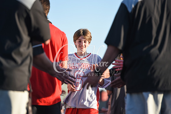 Varsity Allatoona Lacrosse Youth Night with Varsity Men vs. Dalton and Varsity Women vs. Walton.