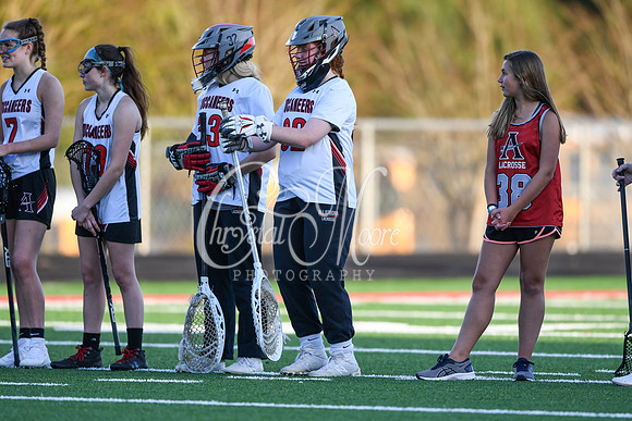 Varsity Allatoona Lacrosse Youth Night with Varsity Men vs. Dalton and Varsity Women vs. Walton.