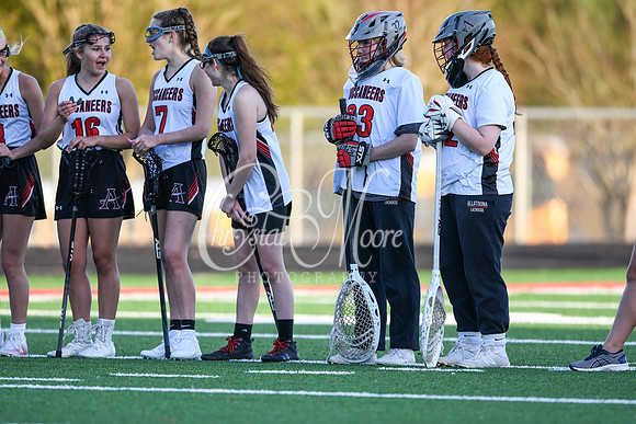 Varsity Allatoona Lacrosse Youth Night with Varsity Men vs. Dalton and Varsity Women vs. Walton.