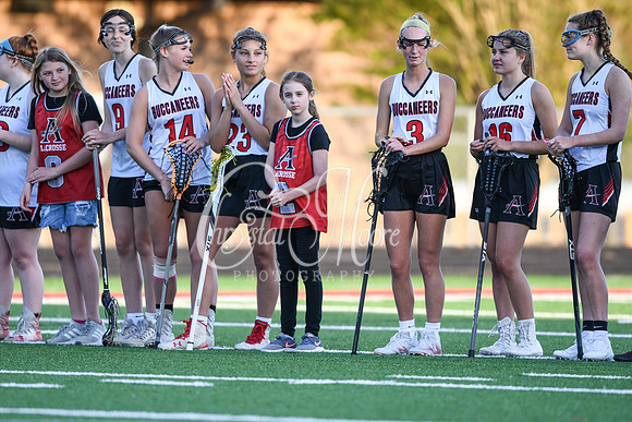 Varsity Allatoona Lacrosse Youth Night with Varsity Men vs. Dalton and Varsity Women vs. Walton.