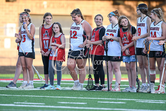 Varsity Allatoona Lacrosse Youth Night with Varsity Men vs. Dalton and Varsity Women vs. Walton.