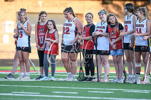 Varsity Allatoona Lacrosse Youth Night with Varsity Men vs. Dalton and Varsity Women vs. Walton.