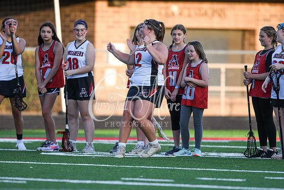 Varsity Allatoona Lacrosse Youth Night with Varsity Men vs. Dalton and Varsity Women vs. Walton.
