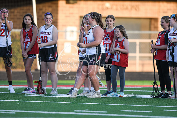 Varsity Allatoona Lacrosse Youth Night with Varsity Men vs. Dalton and Varsity Women vs. Walton.