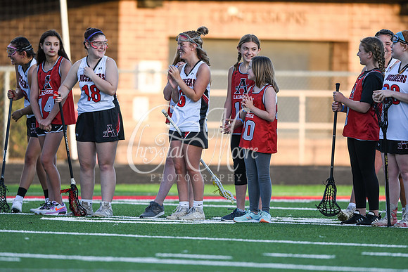 Varsity Allatoona Lacrosse Youth Night with Varsity Men vs. Dalton and Varsity Women vs. Walton.