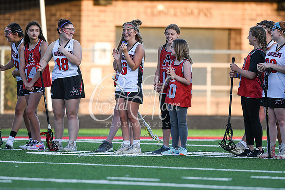 Varsity Allatoona Lacrosse Youth Night with Varsity Men vs. Dalton and Varsity Women vs. Walton.