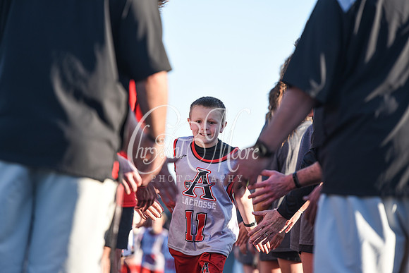 Varsity Allatoona Lacrosse Youth Night with Varsity Men vs. Dalton and Varsity Women vs. Walton.