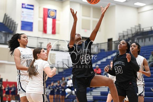 6A Marietta vs 6A North Paulding during Region 5 semi-finals girls basketball tournament