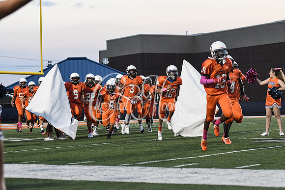Featuring Malachi Singleton (3), North Cobb Class of 2023 during 8th Grade North Cobb game vs McEachern