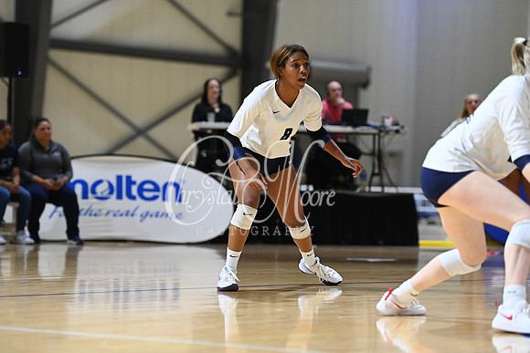 Pace Academy vs Gordon Lee High School during 2021 GHSA State 2A-1A Public Volleyball State Championship
