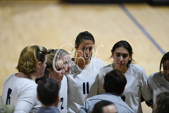 Pace Academy vs Gordon Lee High School during 2021 GHSA State 2A-1A Public Volleyball State Championship